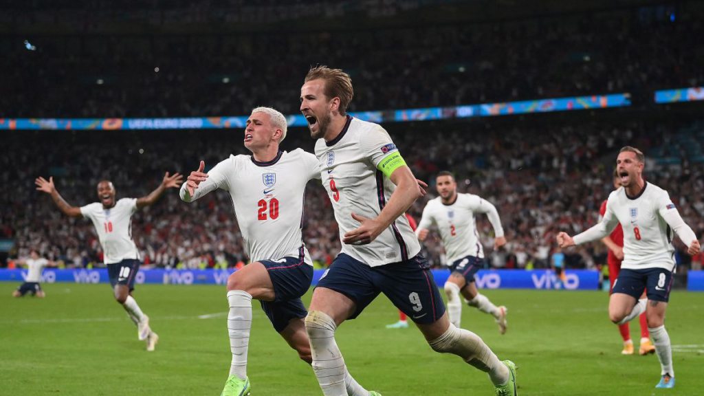 英格蘭擊敗丹麥成功晉級歐洲杯決賽
