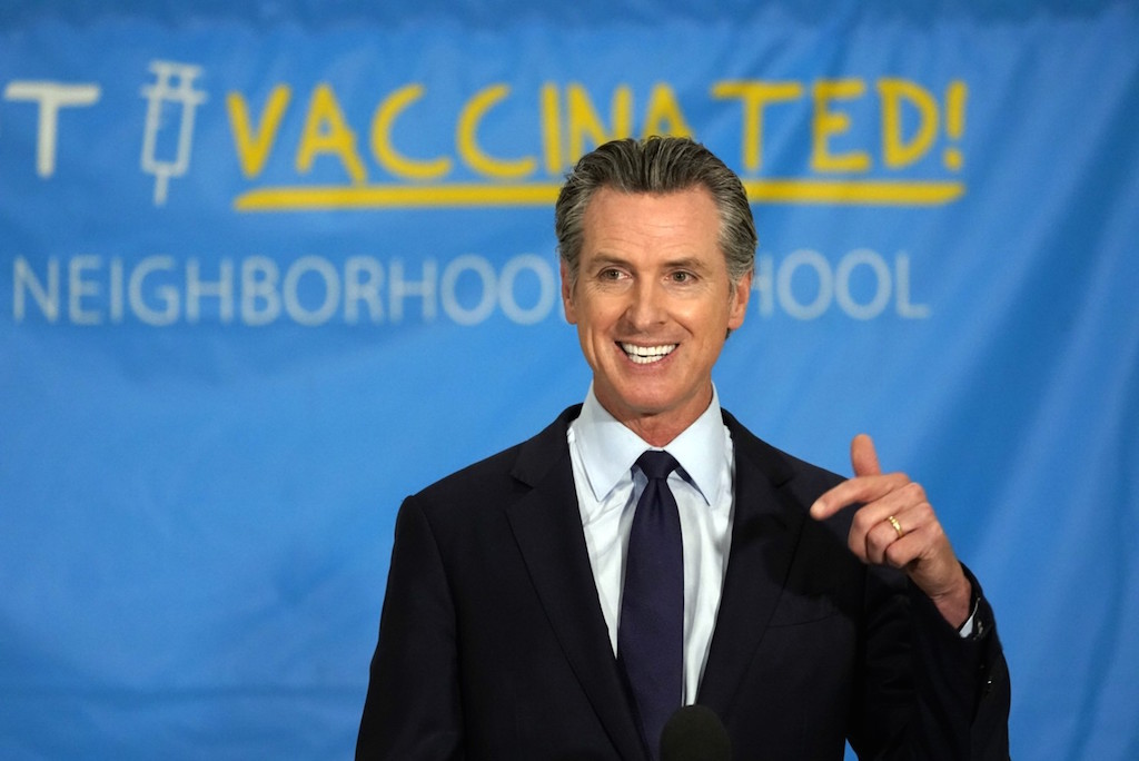 加州推出總金額上億美元的疫苗獎勵計劃